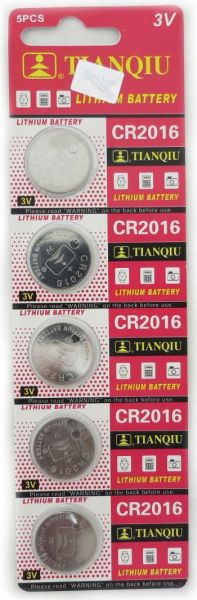cross matches for cr2016 battery
